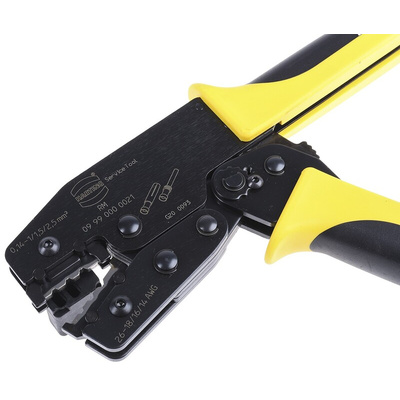 HARTING Hand Ratcheting Crimp Tool for Han D Connector Contacts, Han E Connector Contacts, Han-Yellock Connector