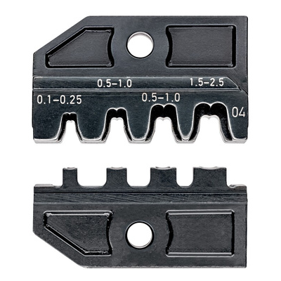 Knipex, 97 Crimping Die Set, Open Plug Type