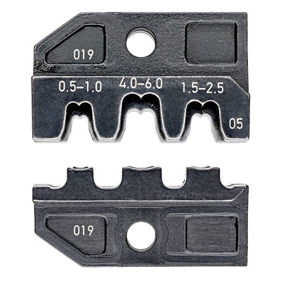 Knipex, 97 Crimping Die Set, Open Plug Type