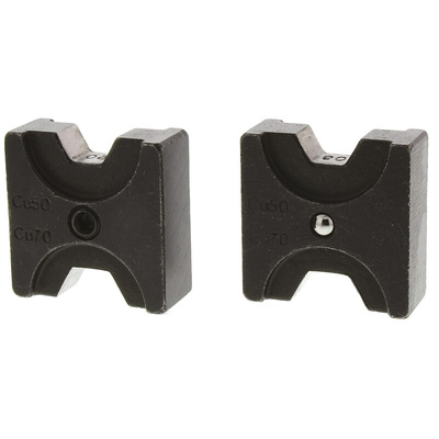 RS PRO Crimping Die Set, Tubular Cable Lug, Wire size 50mm²