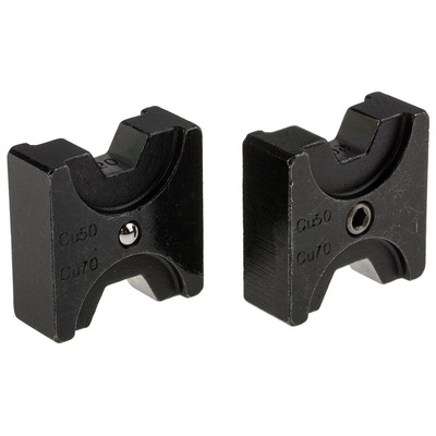 RS PRO Crimping Die Set, Tubular Cable Lug, Wire size 50mm²