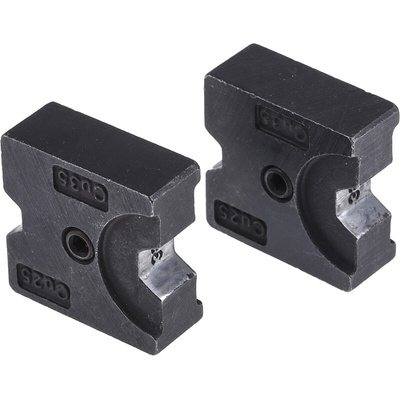 RS PRO Crimping Die Set, Tubular Cable Lug, Wire size 25mm²