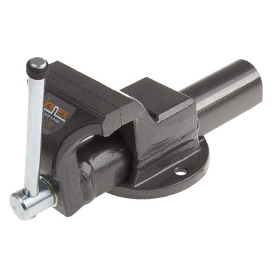 RS PRO Bench Vice x 75mm 125mm x 160mm, 8.5kg