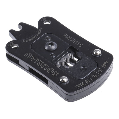 Souriau, UTS Series Crimping Head, Wire size 20 → 16AWG, Hex size 1.6mm