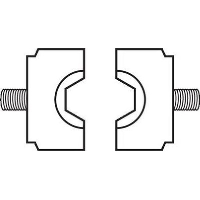 Facom Crimp Die, Terminal, Wire size 25mm²