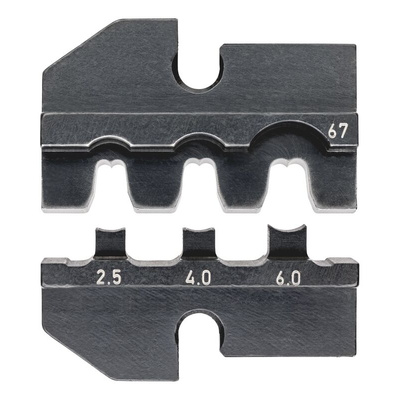 Knipex, 97 Crimp Die, Solar Cable Connector, Wire size 10 → 14AWG