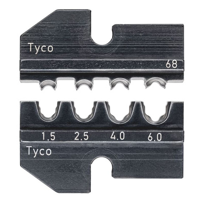 Knipex, 97 Crimp Die, Solar Cable Connector, Wire size 10 → 16AWG