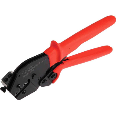 ITT Cannon Crimp Extraction Tool, Cannon Trident Series, Pin, Socket Contact, Contact size 18 → 16AWG