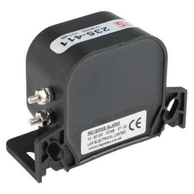 RS PRO Universal Electronic Sounder, 12 → 80 V dc, 107dB at 1 m, DC, Single-Tone