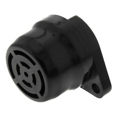 Moflash AE30M Series Panel Mount Buzzer, 12 V, 75dB at 1 m, IP34, DC, Single-Tone