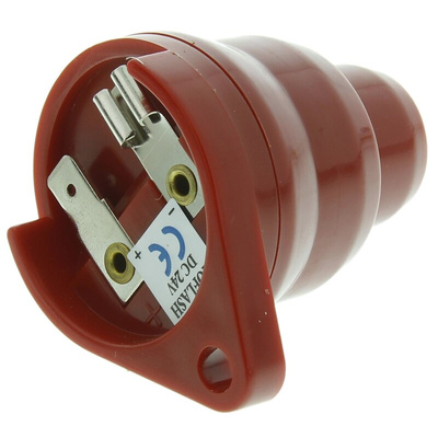Moflash AE30M Series Panel Mount Buzzer, 24 V dc, 75dB at 1 m, IP34, DC, Single-Tone