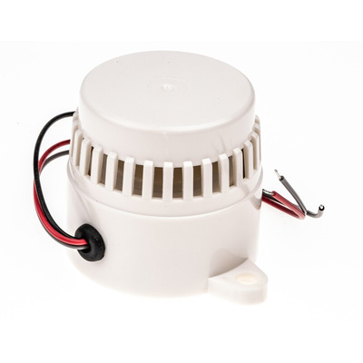 Moflash AE35M Series Panel Mount Horn, 12 V, 24 V, 95dB at 1 m, IP30, DC, 2-Tone