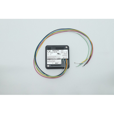 Patlite BSV 24 Series Panel Mount Voice Annunciator, 12 → 24 V dc, 87dB at 1 m, IP54, DC