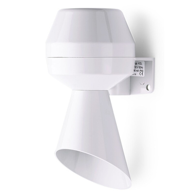 AUER Signal KLH Series Surface Mount Horn, 24 V dc, IP 43, DC, Single-Tone