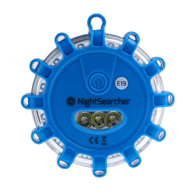 Nightsearcher Pulsar AAA Series Blue Multiple Effect Light Module, Magnetic Mount, LED Bulb, IP65, IP66