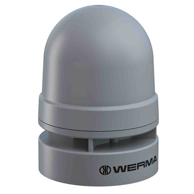 Werma EvoSIGNAL Mini Series Electronic Sounder, 12 V, 95dB at 1 m, IP66, AC, DC, 2-Tone