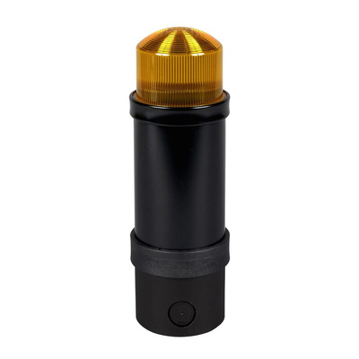 Schneider Electric XVBL Series Yellow Flashing Beacon, 24 V, Base Mount