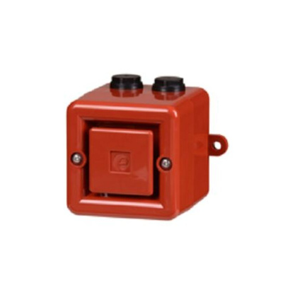 e2s A100 Series Electronic Sounder, 10 → 60 V, ±3dB at 1 m, IP66, DC, 64-Tone