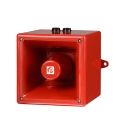 e2s A121 Series Electronic Sounder, 100 → 240 V, ±3dB at 1 m, IP66, AC, 45-Tone