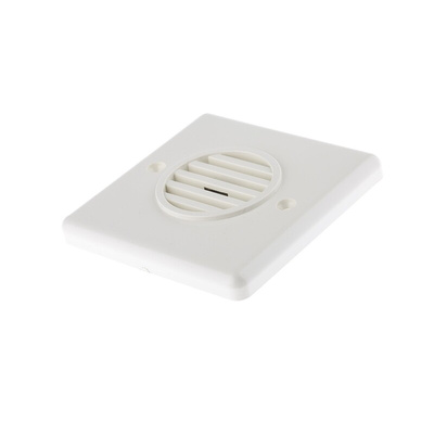 e2s Bedhead Series Wall Mount Electronic Sounder, 24 V dc, 90dB at 1 m, IP32, DC, 8-Tone
