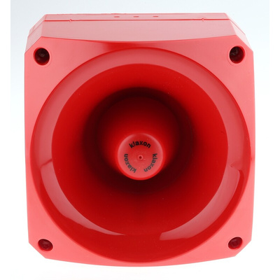 Klaxon Nexus 120 Series Surface Mount Electronic Sounder, 10 → 60 V dc, 120dB at 1 m, IP66, DC, 50-Tone