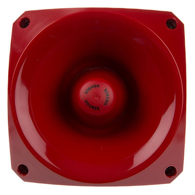 Klaxon Nexus 110 Series Surface Mount Electronic Sounder, 110/230V ac, 110dB at 1 m, IP66, AC, 64-Tone