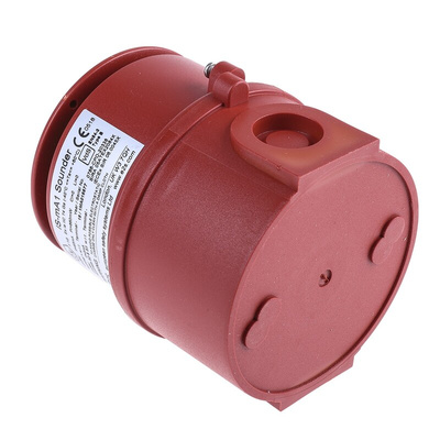 e2s IS-mA1 Series Surface Mount Electronic Sounder, 16 → 28 V dc, 100dB at 1 m, IP65, DC, 49-Tone