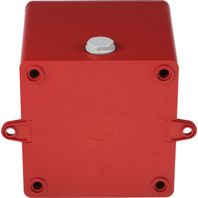 e2s IS-A105N Series Surface Mount Electronic Sounder, 16 → 28 V dc, 105dB at 1 m, IP66, DC, 49-Tone