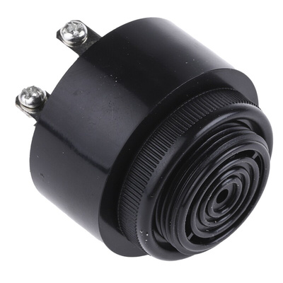 Moflash AE20M Series Panel Mount Buzzer, 24 V, 95dB at 1 m, IP55, DC, Single-Tone