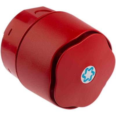 Hosiden Besson Banshee Series Surface Mount Electronic Sounder, 9 → 30 V dc, 110dB at 1 m, IP66, DC, 32-Tone
