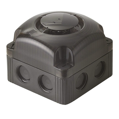 Werma 153 Series Base/Bracket Mount Electronic Sounder, 115 → 230 V ac, IP66, AC, Single-Tone