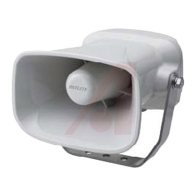 Patlite EHS Series Bracket Electronic Sounder, 10.8 → 26.4 V dc, 110dB at 1 m, IP65, DC, 32-Tone