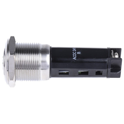 RS PRO Panel Mount Buzzer, 24 V dc, 75dB at 1 m