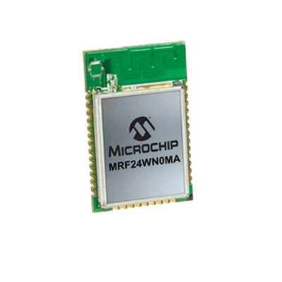 Microchip MRF24WN0MA-I/RM100 3.15 → 3.45V WiFi Module, 802.11b/g/n SPI