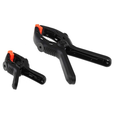 RS PRO 70mm x 88mm Spring Clamp Set