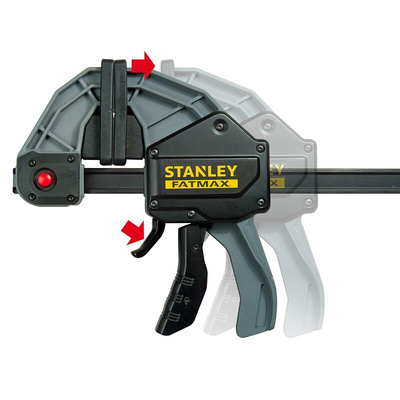 Stanley 600mm x 92mm One-Handed Clamp