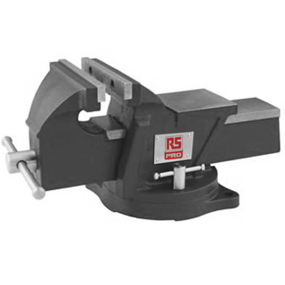 RS PRO Bench Vice x 56mm 150mm x 150mm, 12.28 KGS