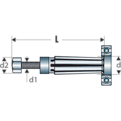 Facom Insertion & Extraction Tool, Contact size 1/2in