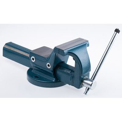 RS PRO Bench Vice x 82mm 120mm x 150mm, 9.5kg