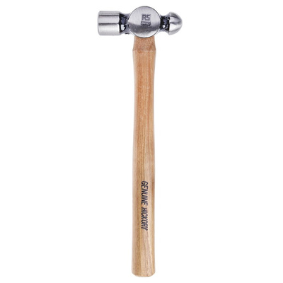 RS PRO Steel Ball-Pein Hammer with Wood Handle, 454g