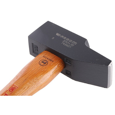 Facom Steel Engineer's Hammer with Wood Handle, 470g