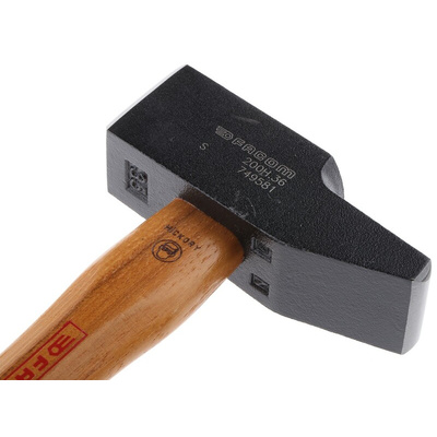 Facom Steel Engineer's Hammer with Wood Handle, 725g