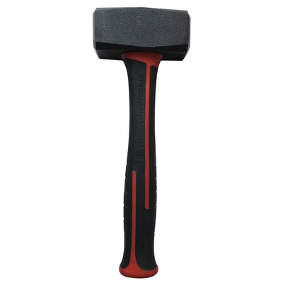 RS PRO Carbon Steel Lump Hammer with Fibreglass Handle, 1.5kg