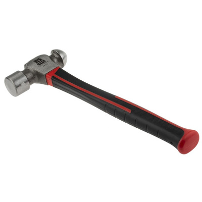 RS PRO Carbon Steel Ball-Pein Hammer with Fibreglass Handle, 680g