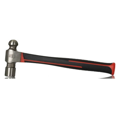 RS PRO Carbon Steel Ball-Pein Hammer with Fibreglass Handle, 910g