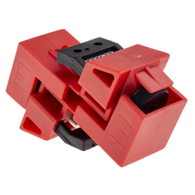 Brady 7mm Shackle Circuit Breaker Lockout- Red