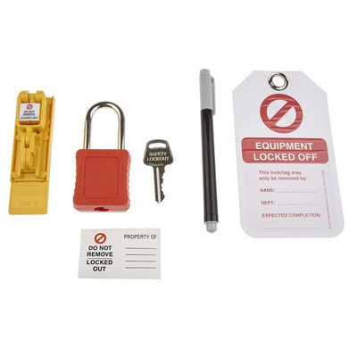 Martindale 1 Lock ABS, Polycarbonate Lockout Kit