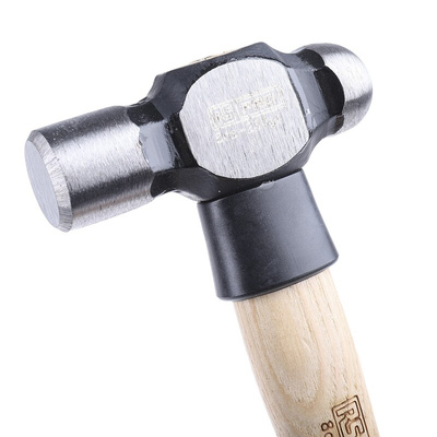 RS PRO Steel Ball-Pein Hammer with Wood Handle, 318g
