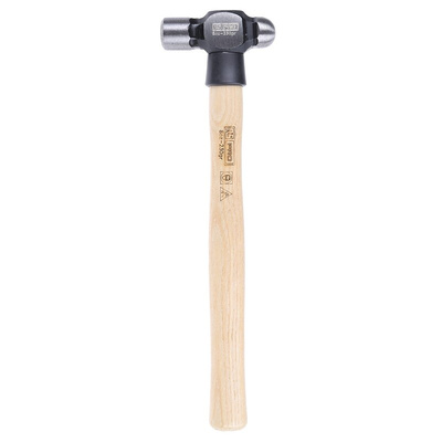 RS PRO Steel Ball-Pein Hammer with Wood Handle, 318g