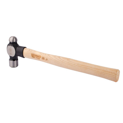RS PRO Steel Ball-Pein Hammer with Wood Handle, 528g